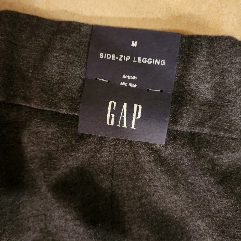 NWT Gap side zip leggings size M - Picture 4 of 8